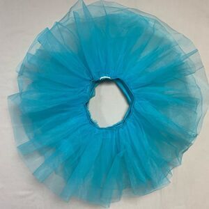 Turquoise Blue Tutu Ballet Ballerina Tulle Chiffon Girls Halloween Dress Up Play